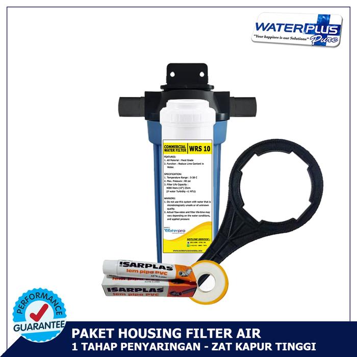 Paket Fitler Air Bersih Housing 10 Inch Waterpro