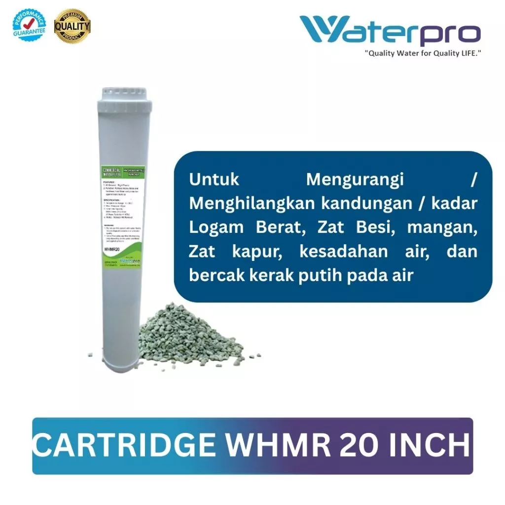 Paket Komplit Filter Air Bersih Pleated Membran PF-5 dengan Housing 20 inch