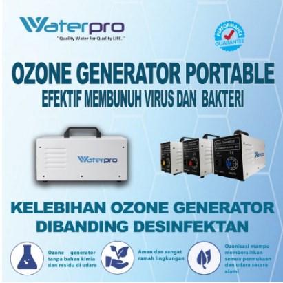 Ozone Generator Portable Dengan Blower 10gr - Mesin Sterliasis Ruangan 