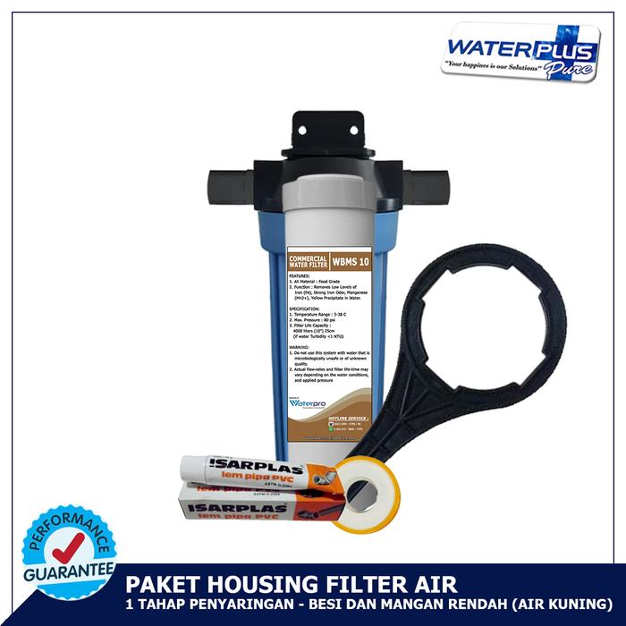Paket Fitler Air Bersih Housing 10 Inch Waterpro