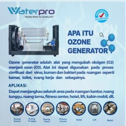 Ozone Generator Portable Dengan Blower 10gr - Mesin Sterliasis Ruangan 