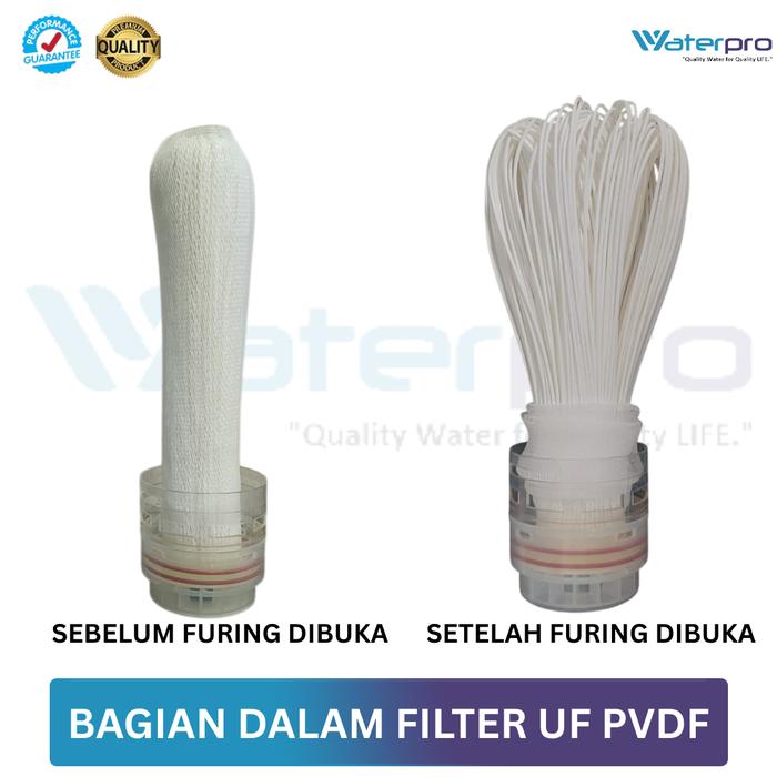 Filter Cartridge Air Bersih PVDF 10 Inch Waterpro