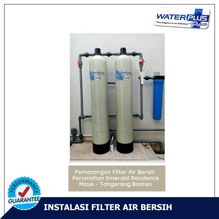 Paket Filter Air Bersih Waterpro - Untuk Permasalahan Air Kuning Zat Besi dan Mangan