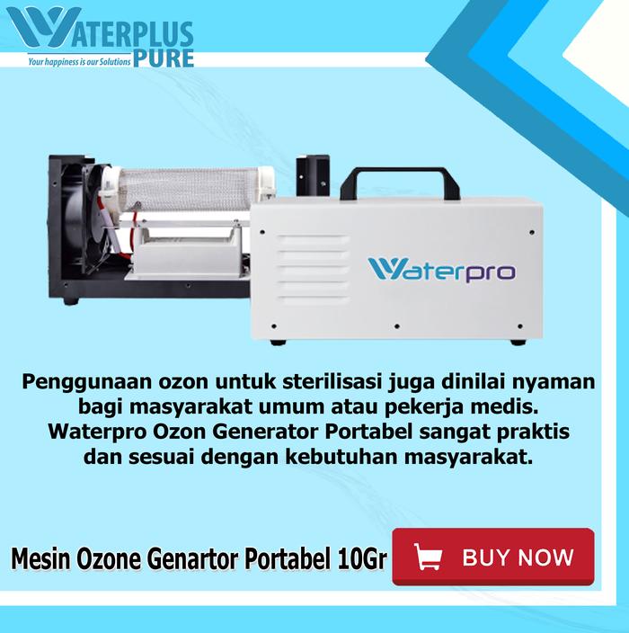 Ozone Generator Portable Dengan Blower 10gr - Mesin Sterliasis Ruangan 