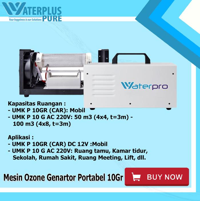 Ozone Generator Portable Dengan Blower 10gr - Mesin Sterliasis Ruangan 